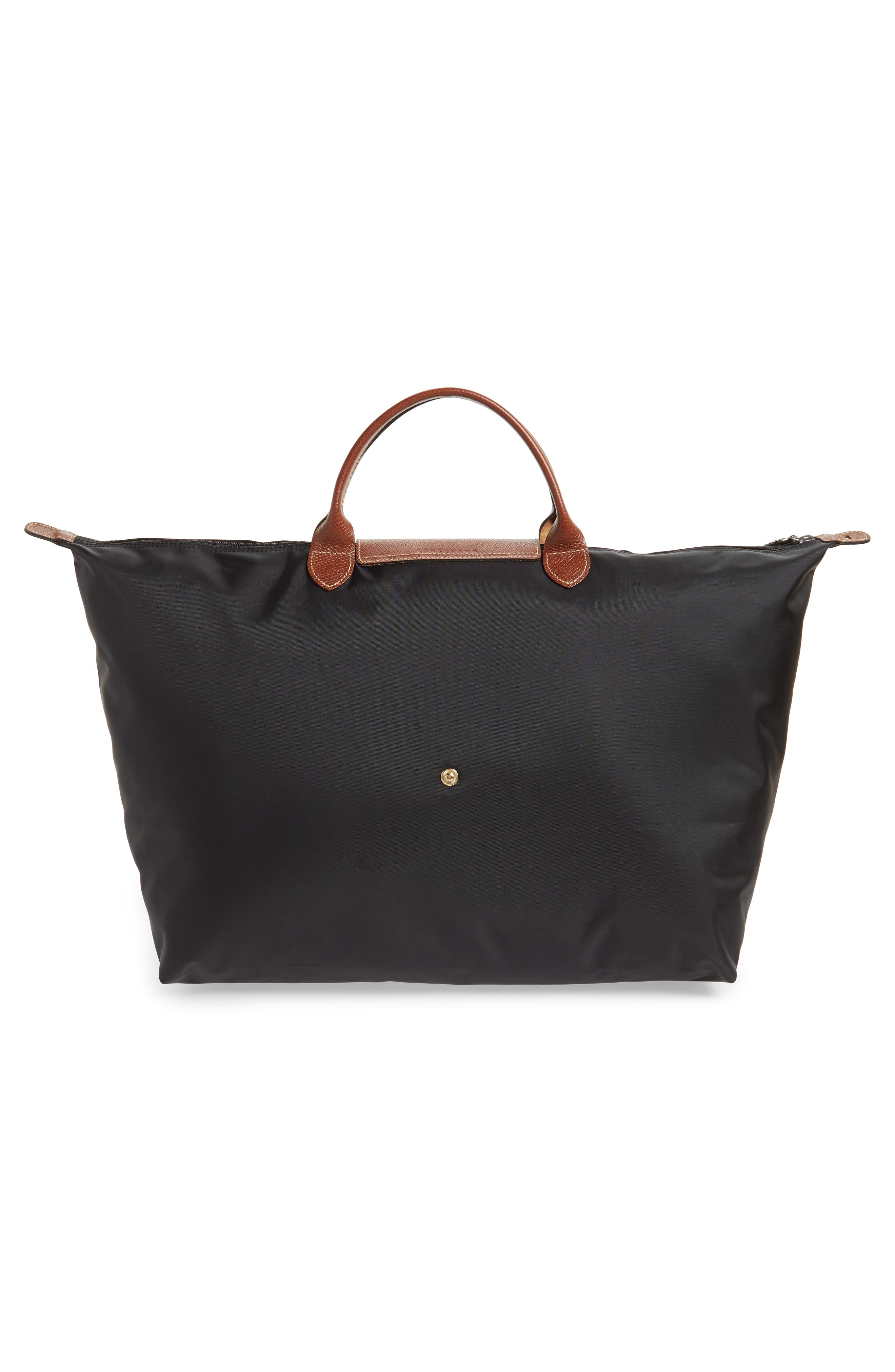 Longchamp Large Le Pliage Original Travel Bag, Alternate, color, Black
