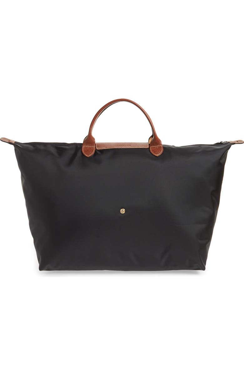 Longchamp Large Le Pliage Original Travel Bag, Alternate, color, Black