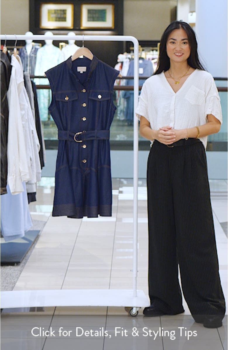 Vita Topstitch Detail Dress, sales video thumbnail