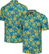 Reyn Spooner Men's Reyn Spooner Teal Jacksonville Jaguars Pua Performance Polo