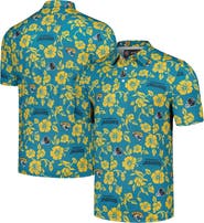 Reyn Spooner Men's Reyn Spooner Teal Jacksonville Jaguars Pua Performance Polo