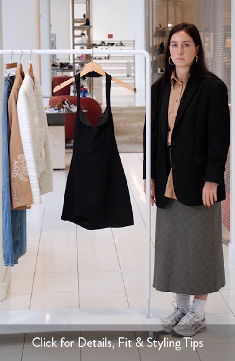 Hazelle Halter Neck Cocktail Minidress, sales video thumbnail