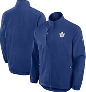 FANATICS Men's Fanatics  Cobalt Toronto Maple Leafs Authentic Pro Rink Coaches Full-Zip Jacket