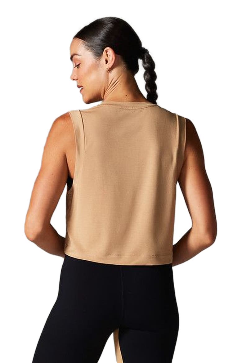 Henley Muscle Tank, Alternate, color, CAMEL