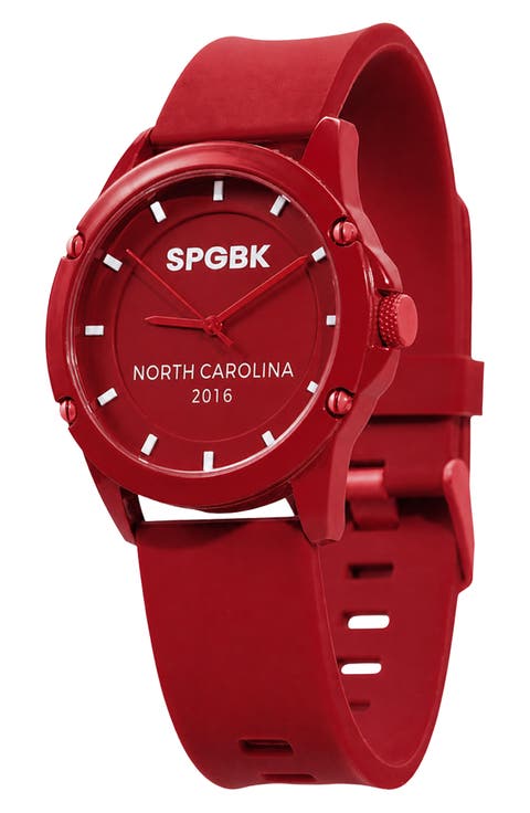 Cherry Silicone Strap Watch, 44mm case
