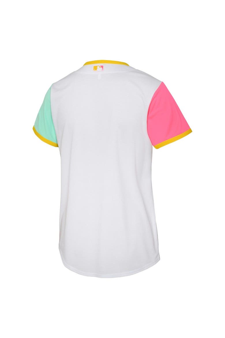 Toddler Nike White San Diego Padres City Connect Replica Team Jersey, Alternate, color, White