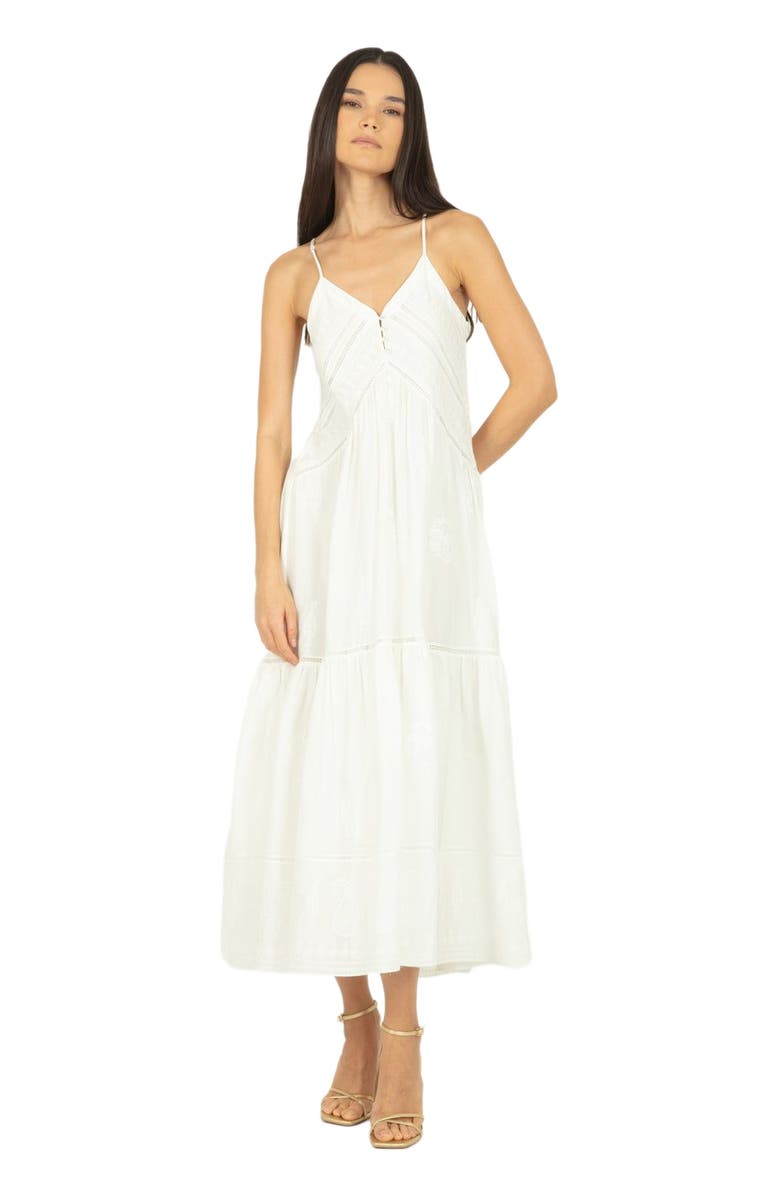 SECRET MISSION Iris Dress, Main, color, Off-White