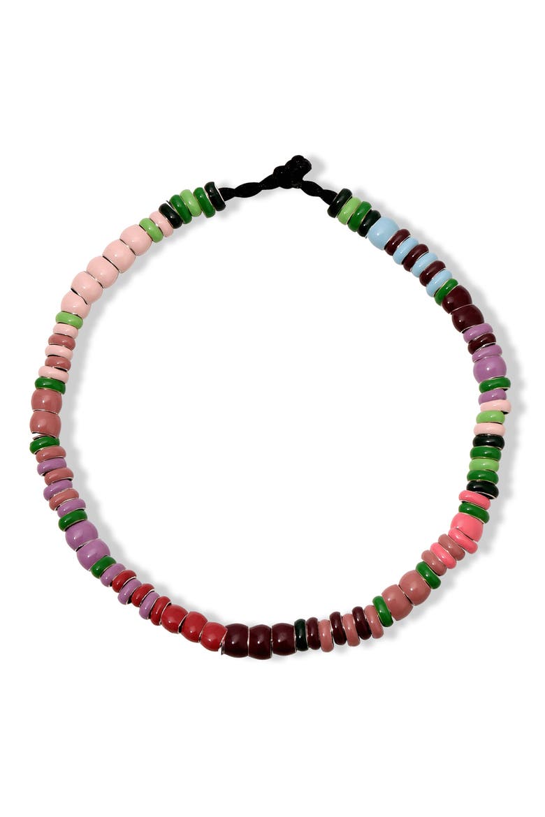 Bouquet Mini Beaded Bracelet, Main, color, PURPLE MULTI