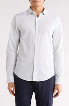 DENIM AND FLOWER Pop Geometric Button-Up Shirt