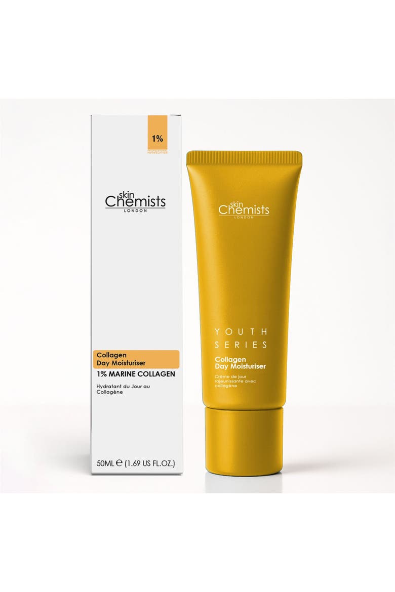 Collagen Day Moisturiser 50ml for Loss of Firmness, Anti-Aging, Alternate, color, White