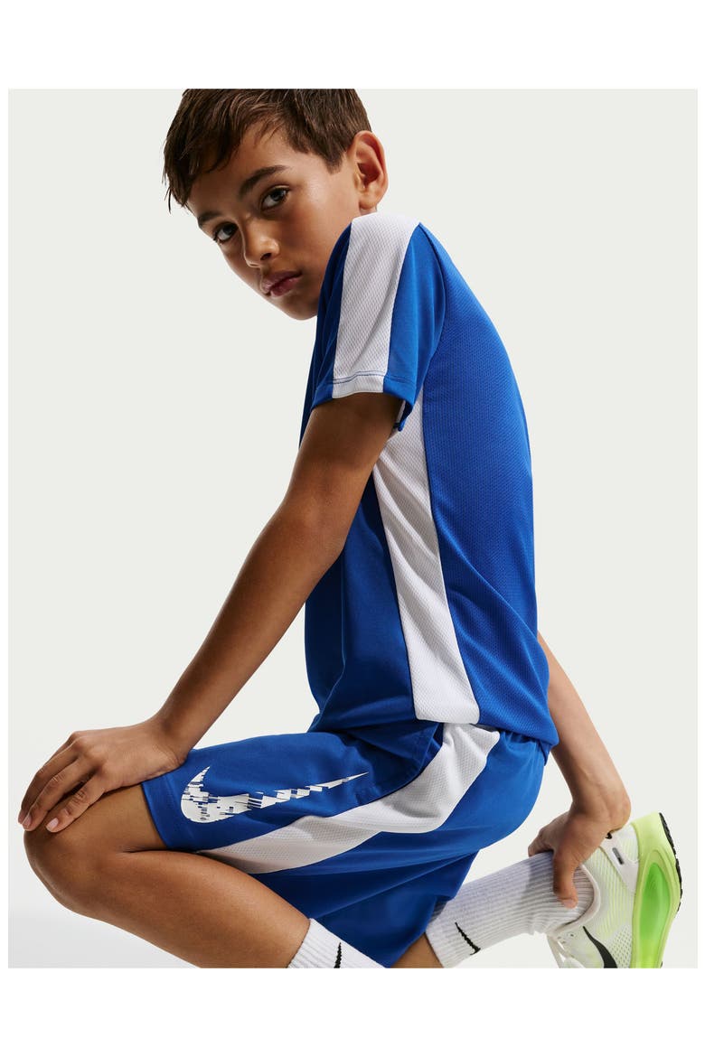Kids' Dri-FIT Training Shorts, Alternate, color, GAME ROYAL/ WHITE/ WHITE