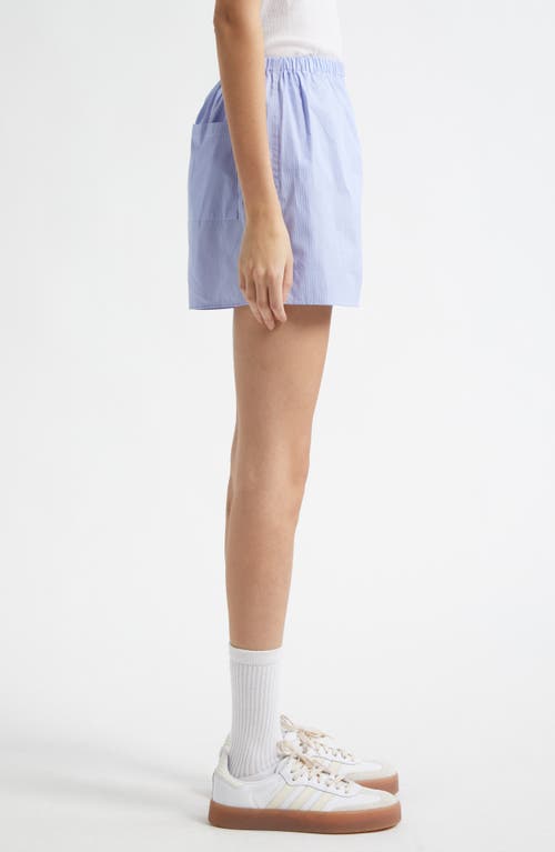 Sporty And Rich Sporty & Rich Le Bristol Crest Cotton Boxer Shorts