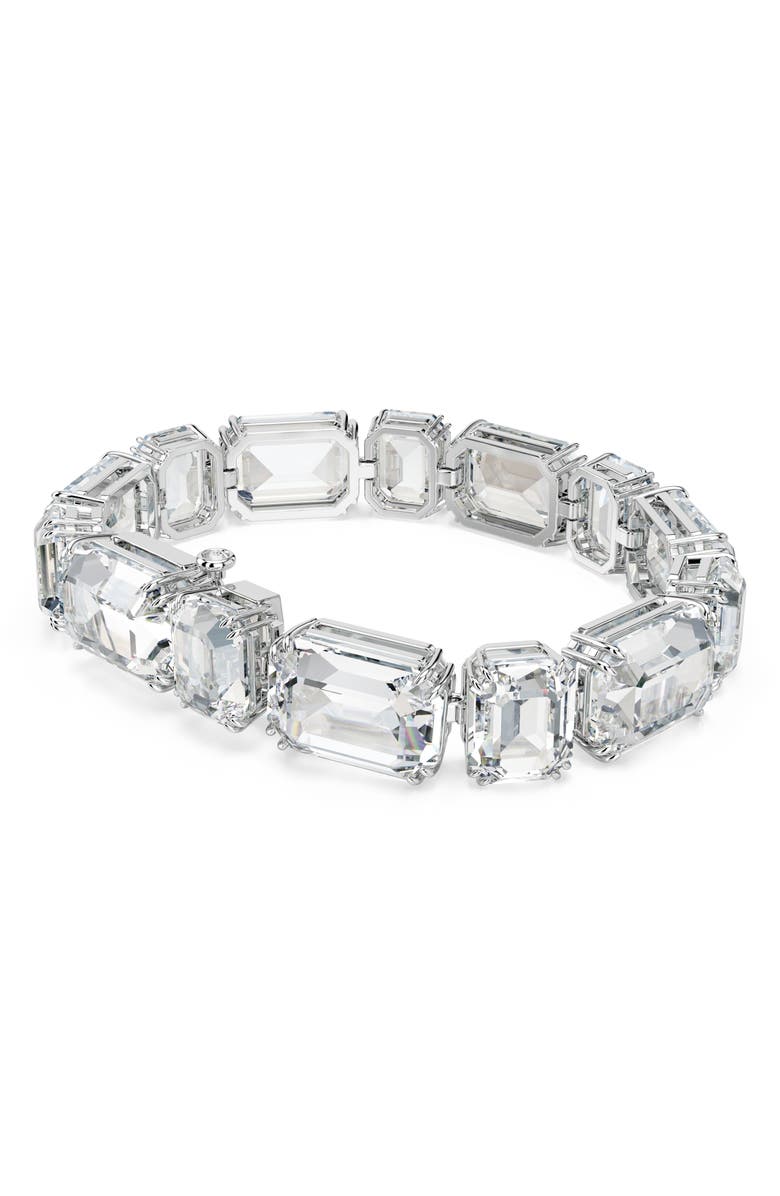 Swarovski Millenia Crystal Bracelet, Alternate, color, White