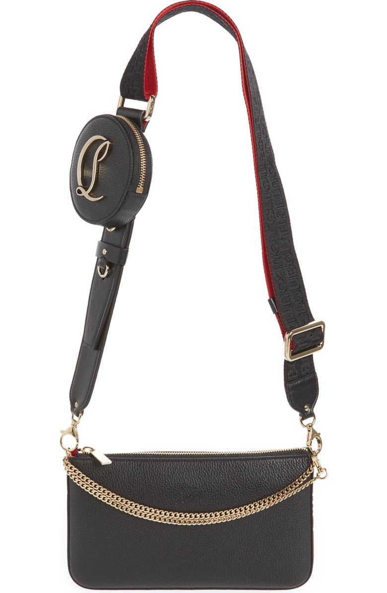 Christian Louboutin Loubila Hybrid Pouch Crossbody, Main, color,
