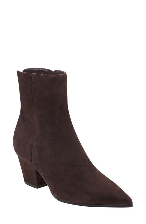 Mavey Pointed Toe Bootie (Women)