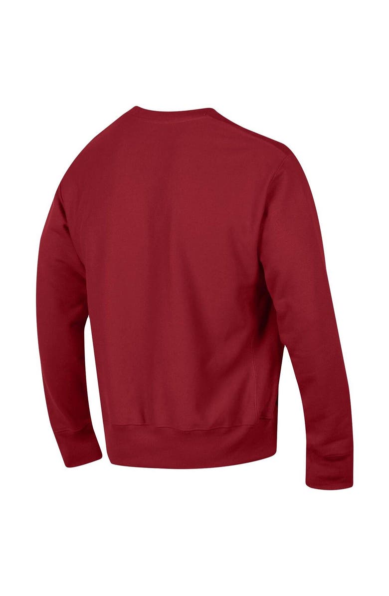Champion Men's Champion Crimson Alabama Crimson Tide Vault Logo Reverse Weave Pullover Sweatshirt, Alternate, color, Crimson