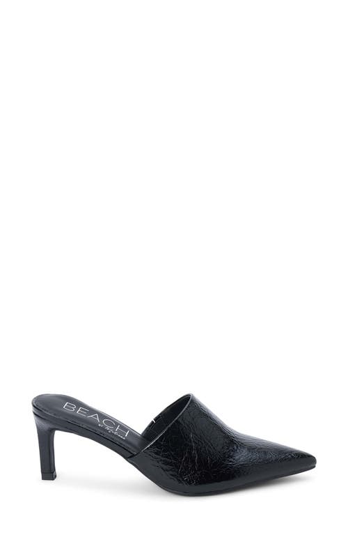 Matisse Garret Pointed Toe Mule In Black