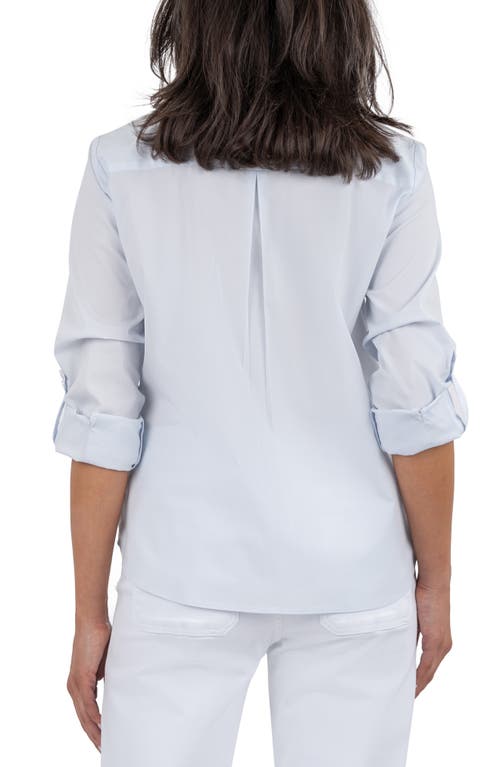 Kut From The Kloth Analeah Stretch Cotton Button-up Shirt