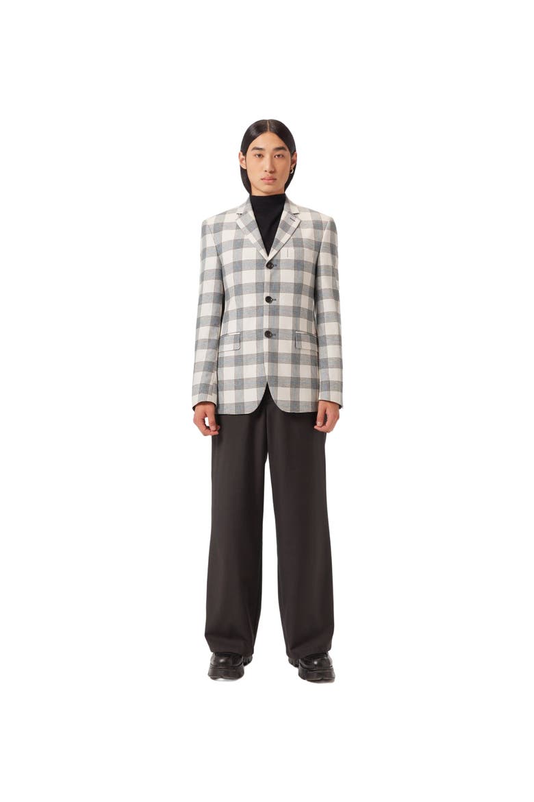 Men's Cashmere Blazer, Main, color, off white