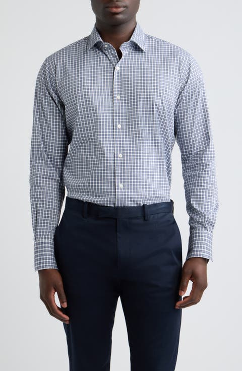 Atlas Crown Check Stretch Sport Shirt