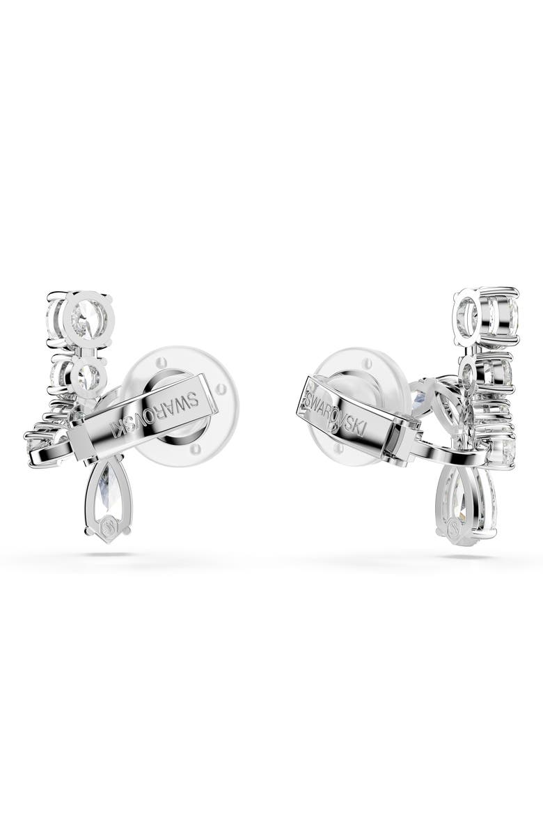 Swarovski Matrix Single Ear Cuff, Alternate, color, White