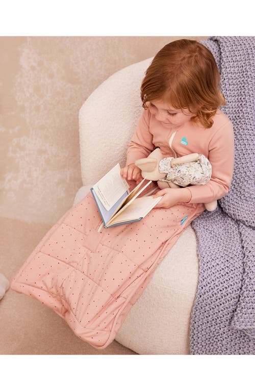 Love To Dream Long Sleeve 2.5 Tog Quilted Warm Sleep Bag In Pink