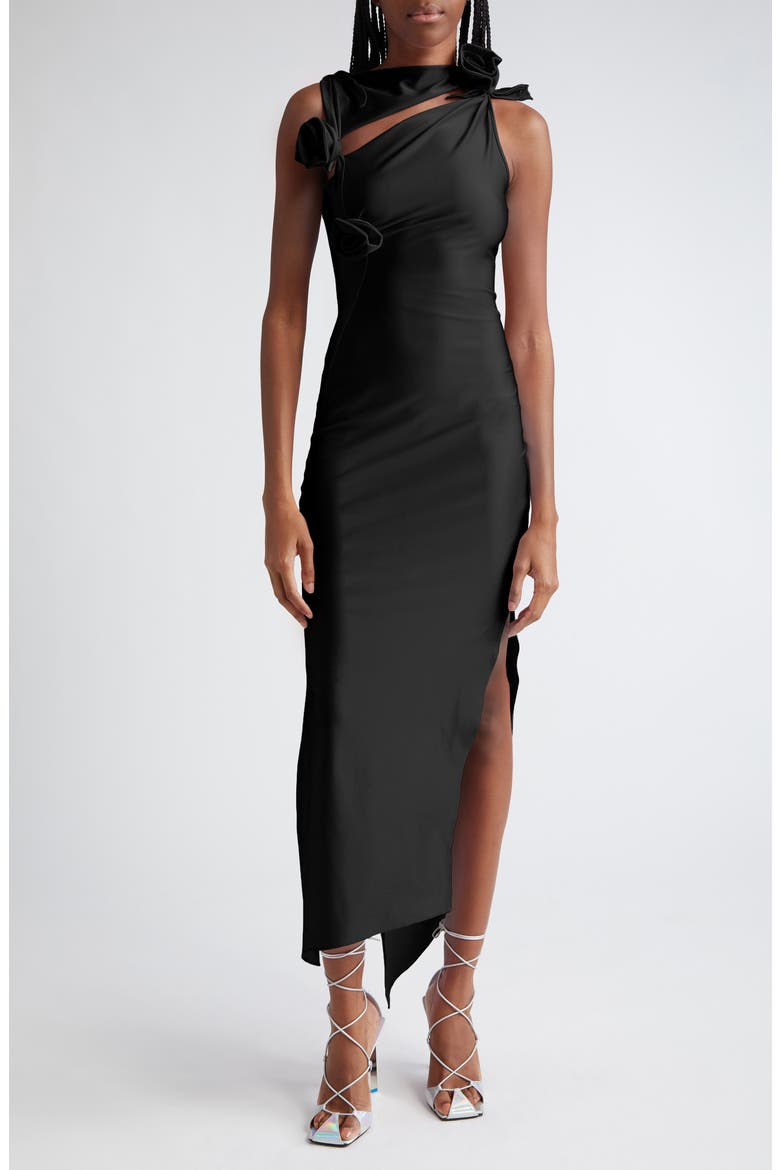 lace or crochet dresses Paulette Floral Mini Dress in White 2603A Color:NEON-ORANGE up bodice is boned Satin Shrug for Women's