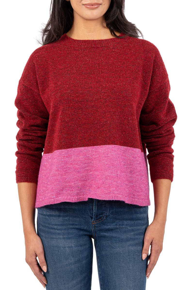 KUT from the Kloth Everless Colorblock Sweater, Main, color,