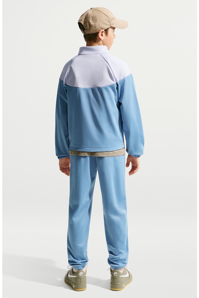 Kids' Sportswear Dri-FIT Track Jacket & Pants Set, Alternate, color, 486 WORK BLUE/GHOST/WHITE