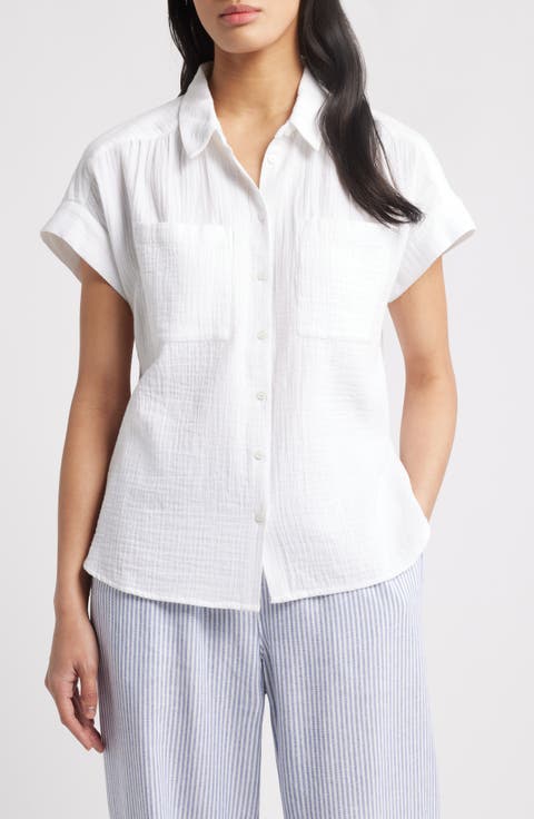 Long White Shirt 100% Cotton