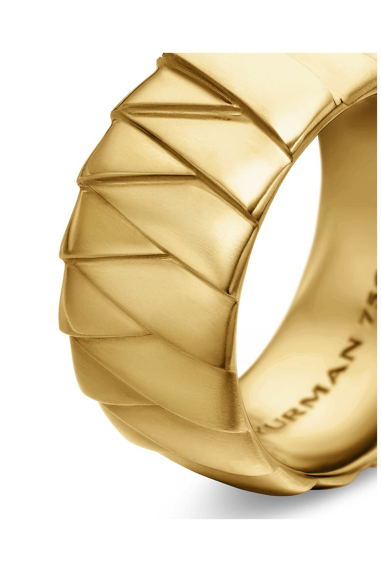 Men's Cairo Wrap Ring Band, Alternate, color, 18K YELLOW GOLD