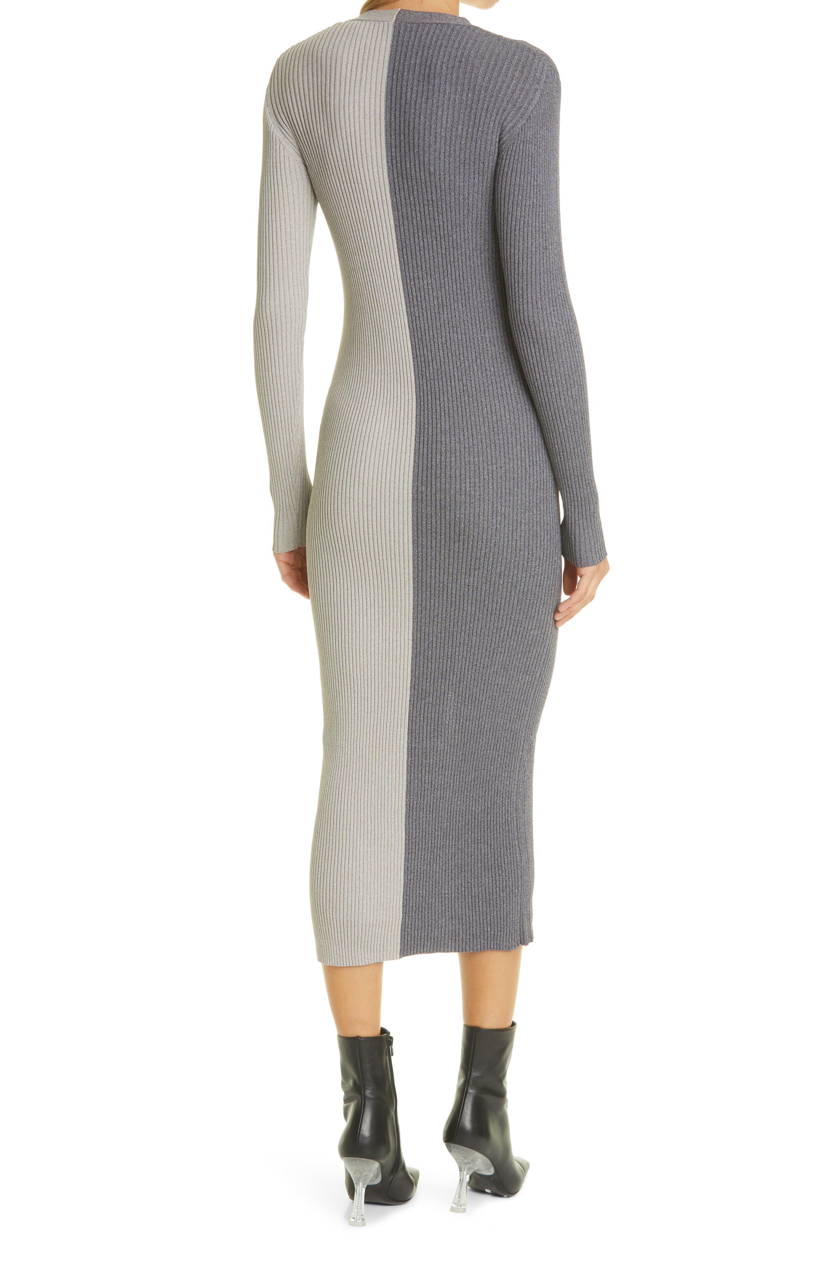 staud shoko color block ribbed sweater dress STAUD | Dresses | Staud Shoko Color Block Ribbed Sweater Dress Persimmon Orange New Never Worn