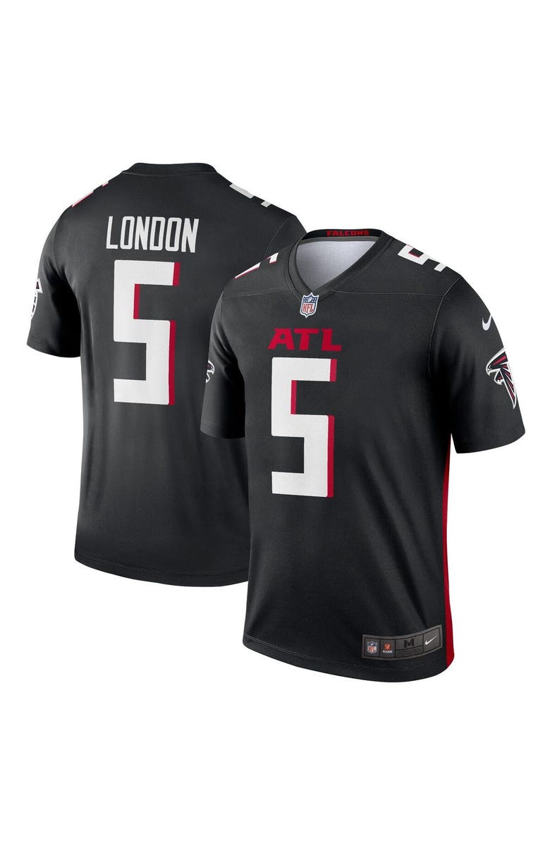 Nike Men's Nike Drake London Black Atlanta Falcons Legend Jersey, Main, color, 