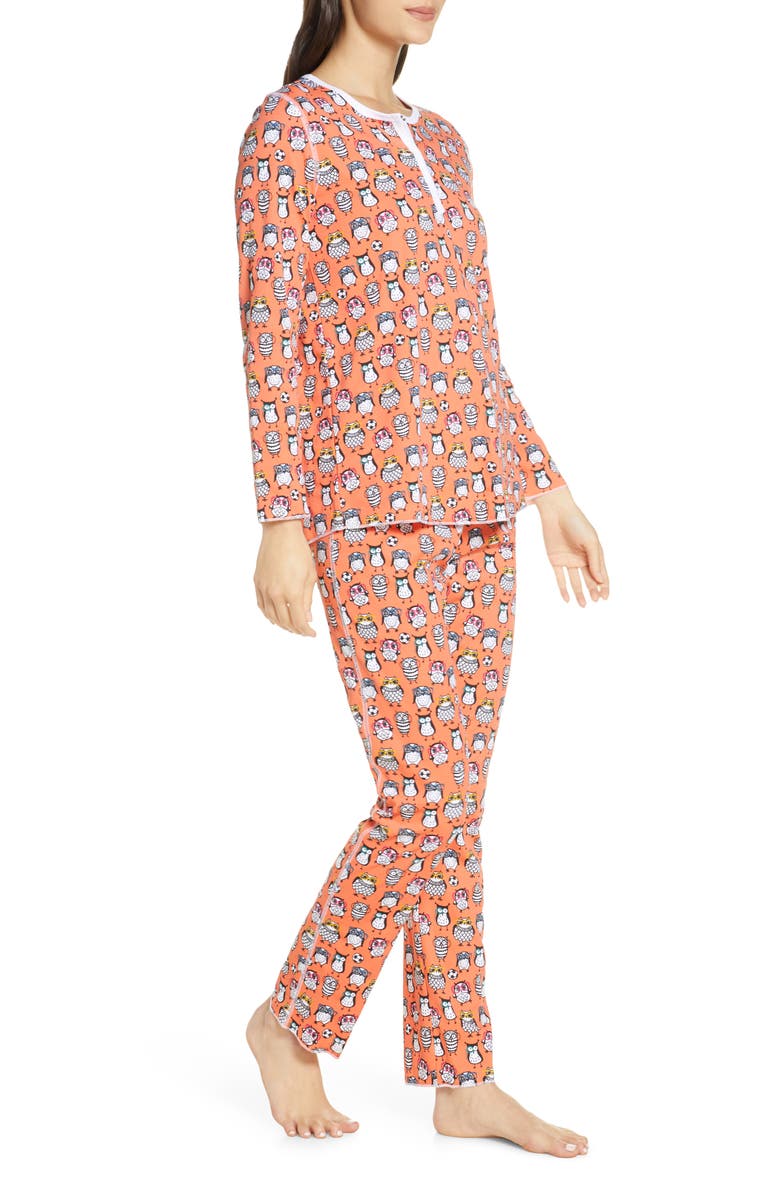 Roller Rabbit Owlighans Pajamas, Alternate, color, 
