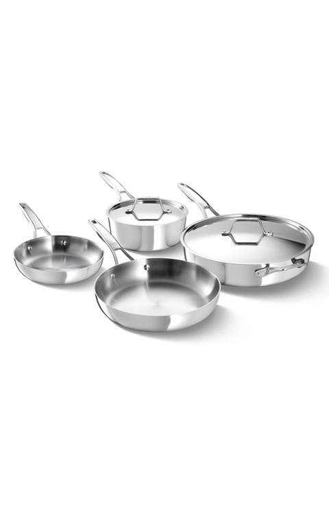 Premier Stainless Steel 6-Piece Cookware Set