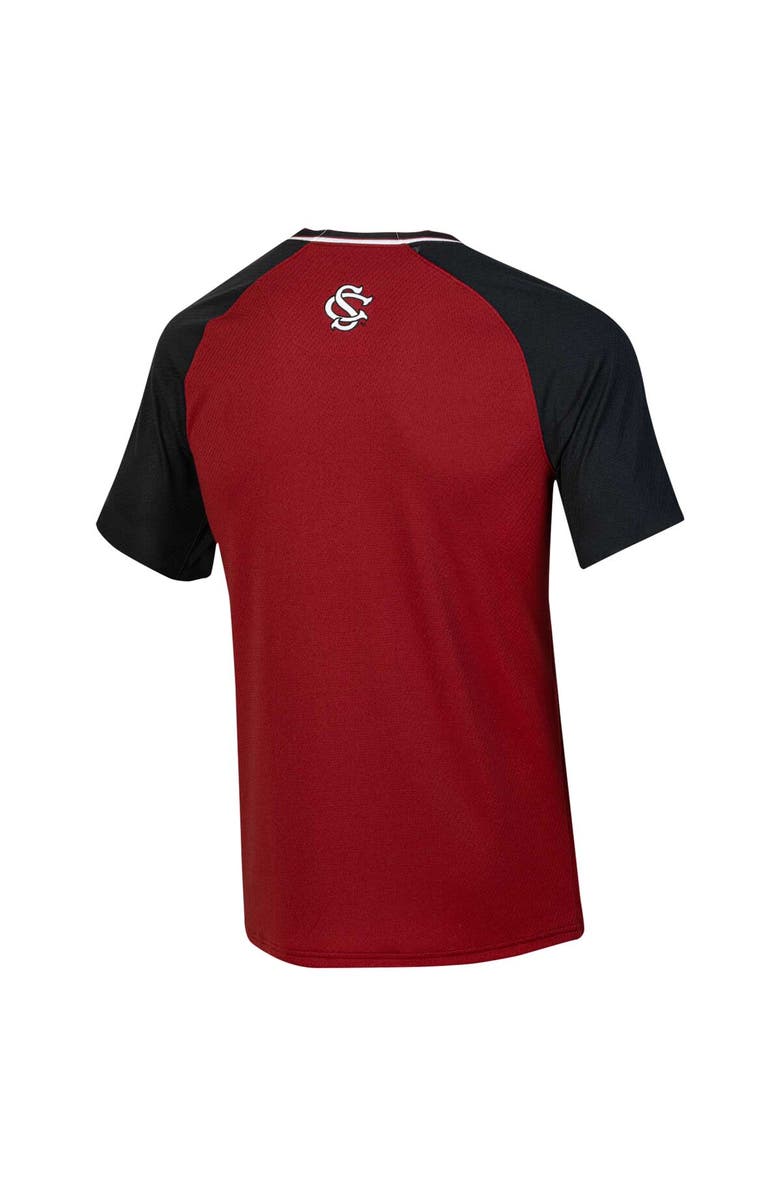 Under Armour Men's Under Armour Garnet South Carolina Gamecocks Softball V-Neck Jersey, Alternate, color, Garnet