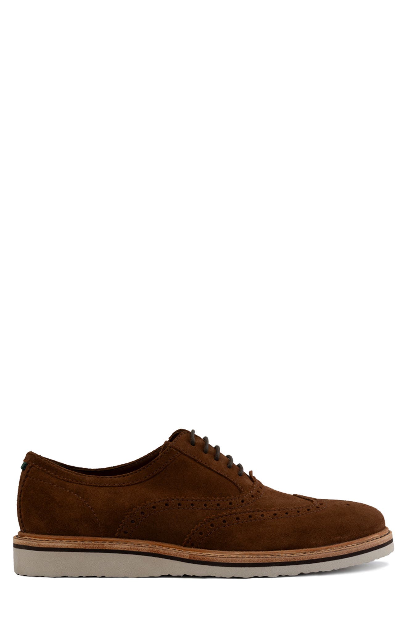 Bradley Wingtip Oxford, Alternate, color, BROWN