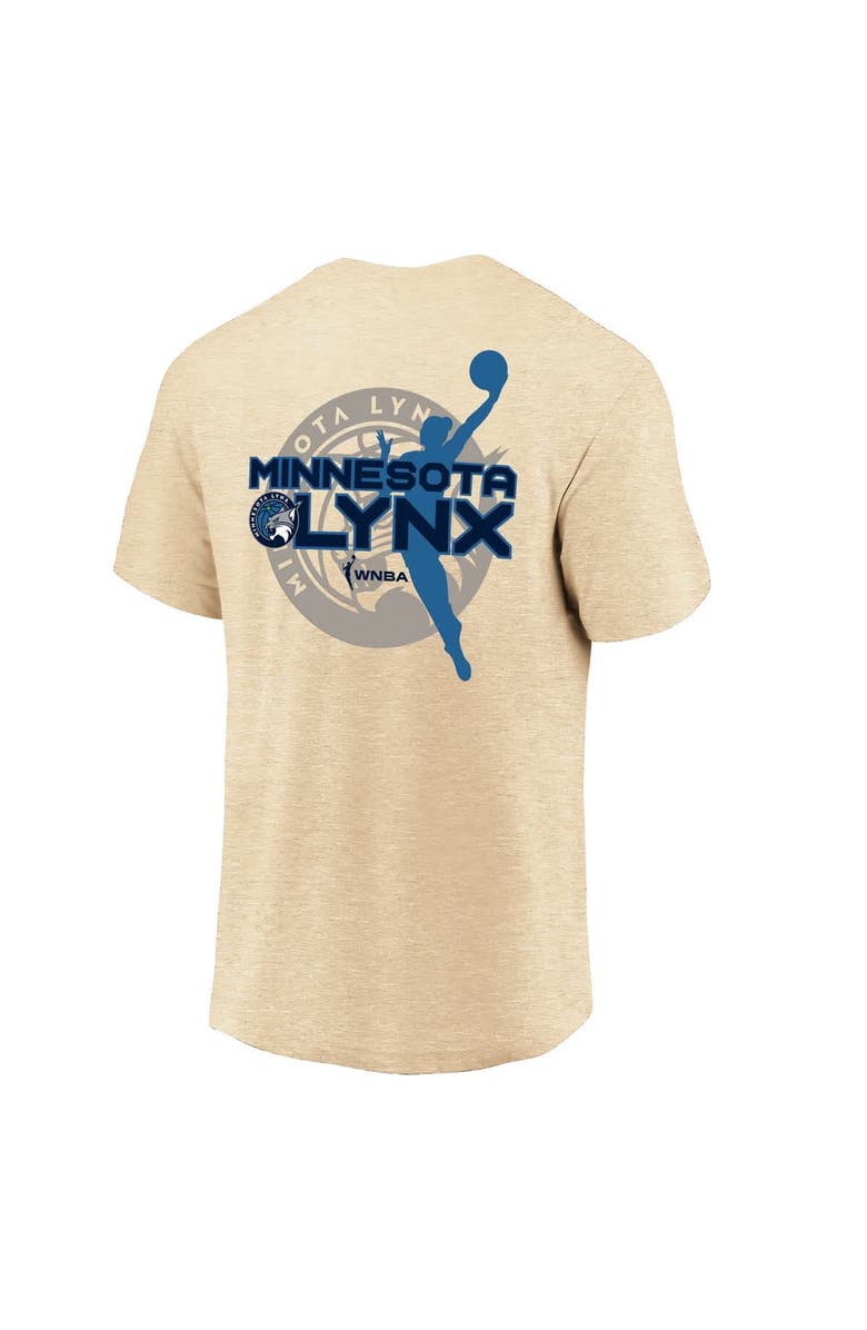FANATICS Unisex Fanatics Natural Minnesota Lynx WNBA Team Elite T-Shirt, Alternate, color, Natural