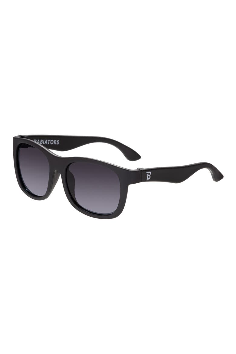 Kids' Polarized Navigator Sunglasses, Alternate, color, JET BLACK