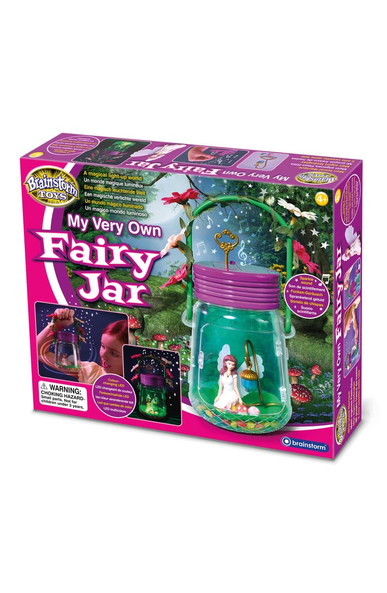 Brainstorm Toys My Very Own Fairy Jar Light and Sounds, Main, color, Multicolored