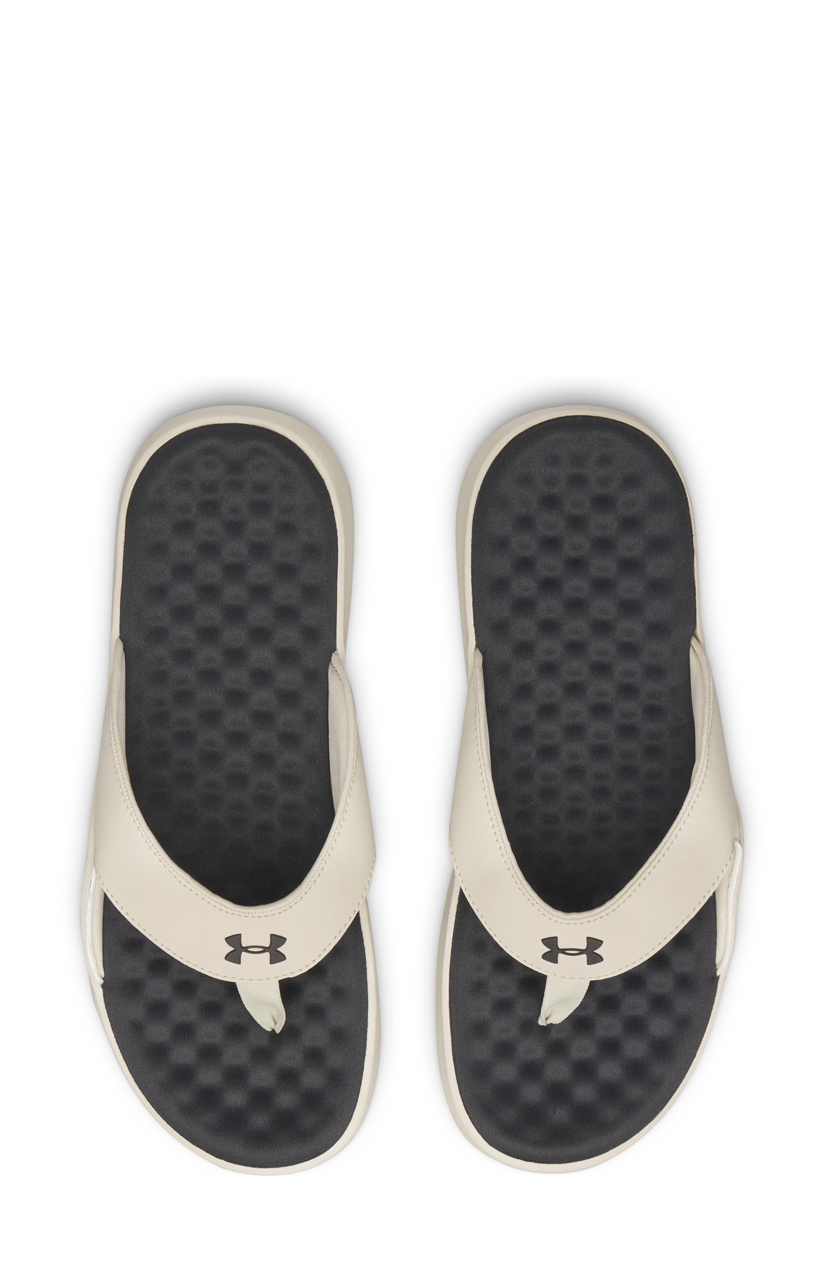 UA Ignite Pro 8 Water Resistant Flip Flop, Alternate, color, SANDSTORM / SANDSTORM / BLACK