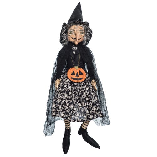 Gallerie Ii Hazel Gathered Traditions Joe Spencer Halloween Figure In Black