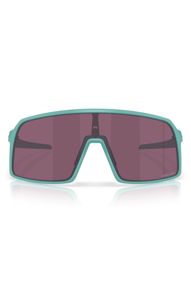 Oakley Sutro 137mm Prizm<sup>™</sup> Wrap Shield Sunglasses, Main, color, Matte Pacific/Prizm Road Black