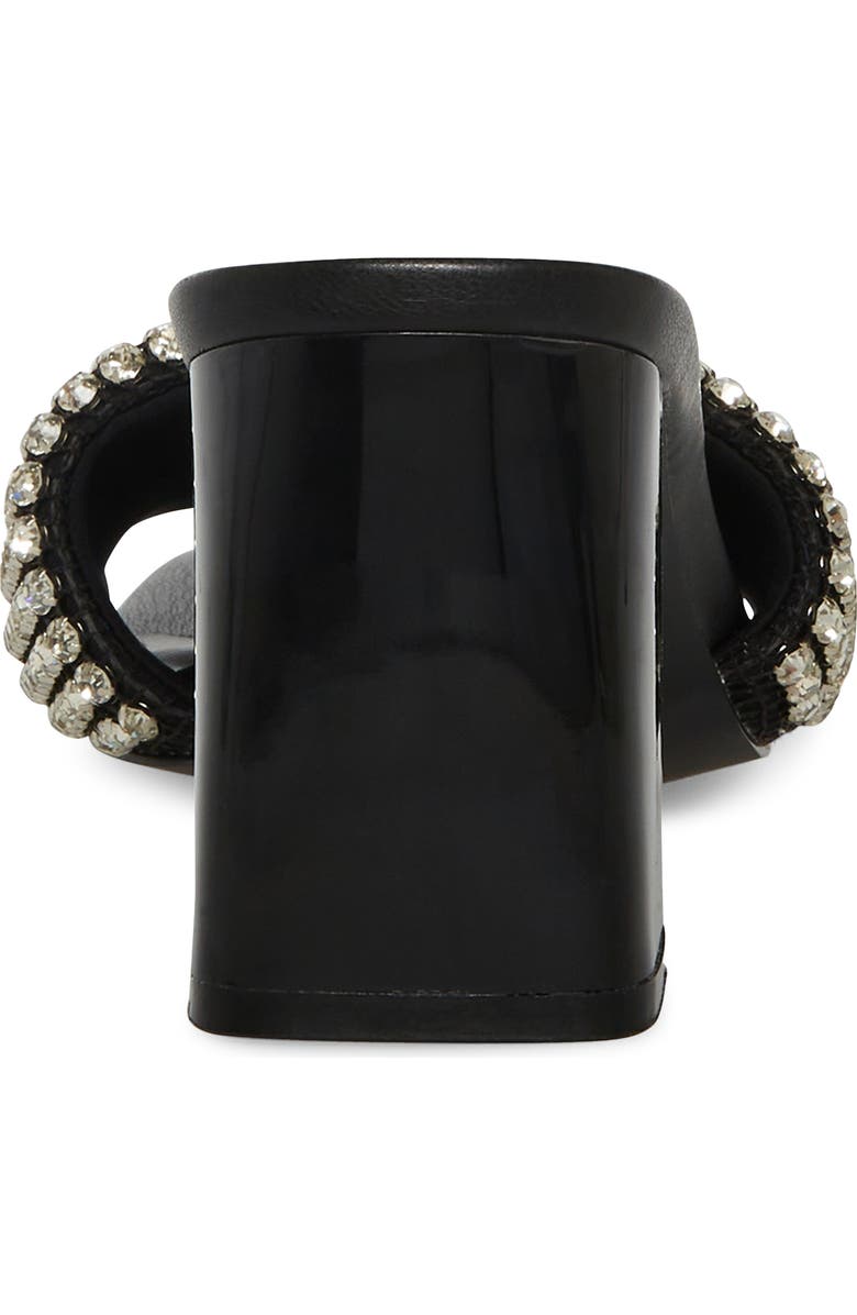 Steve Madden Laney Rhinestone Sandal, Alternate, color, Black