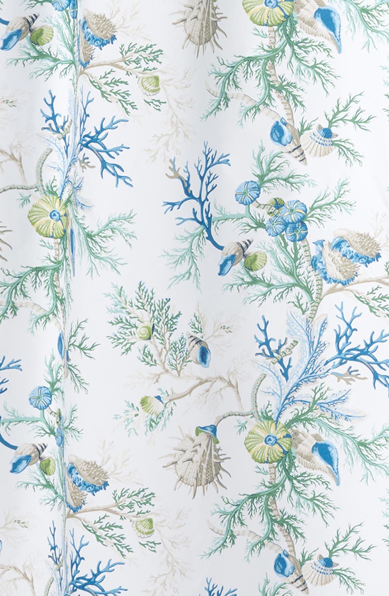 Matouk Del Tesoro Shower Curtain, Alternate, color, 