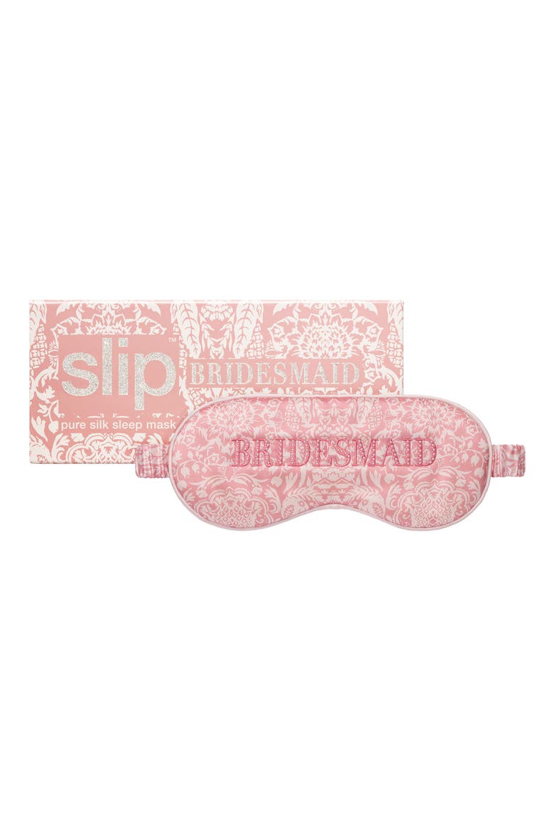 Wedding Party Sleep Mask, Alternate, color, BRIDESMAID