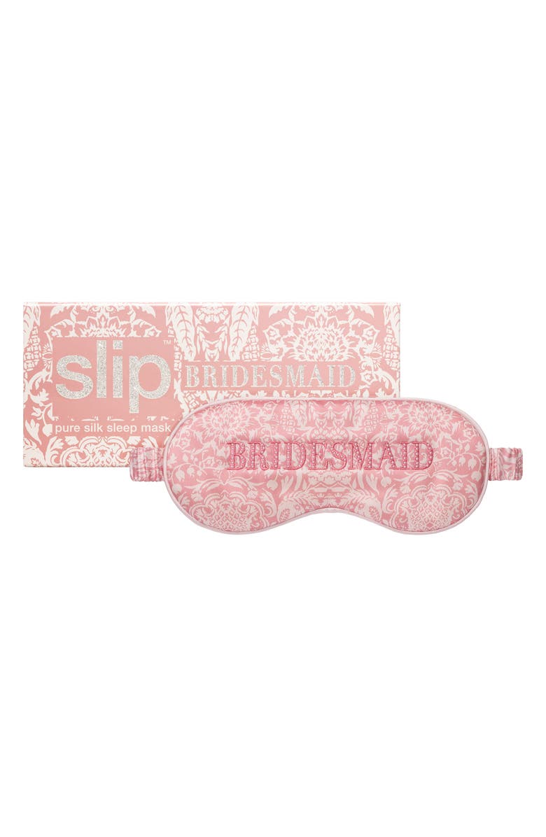 slip Wedding Party Sleep Mask, Alternate, color, Bridesmaid