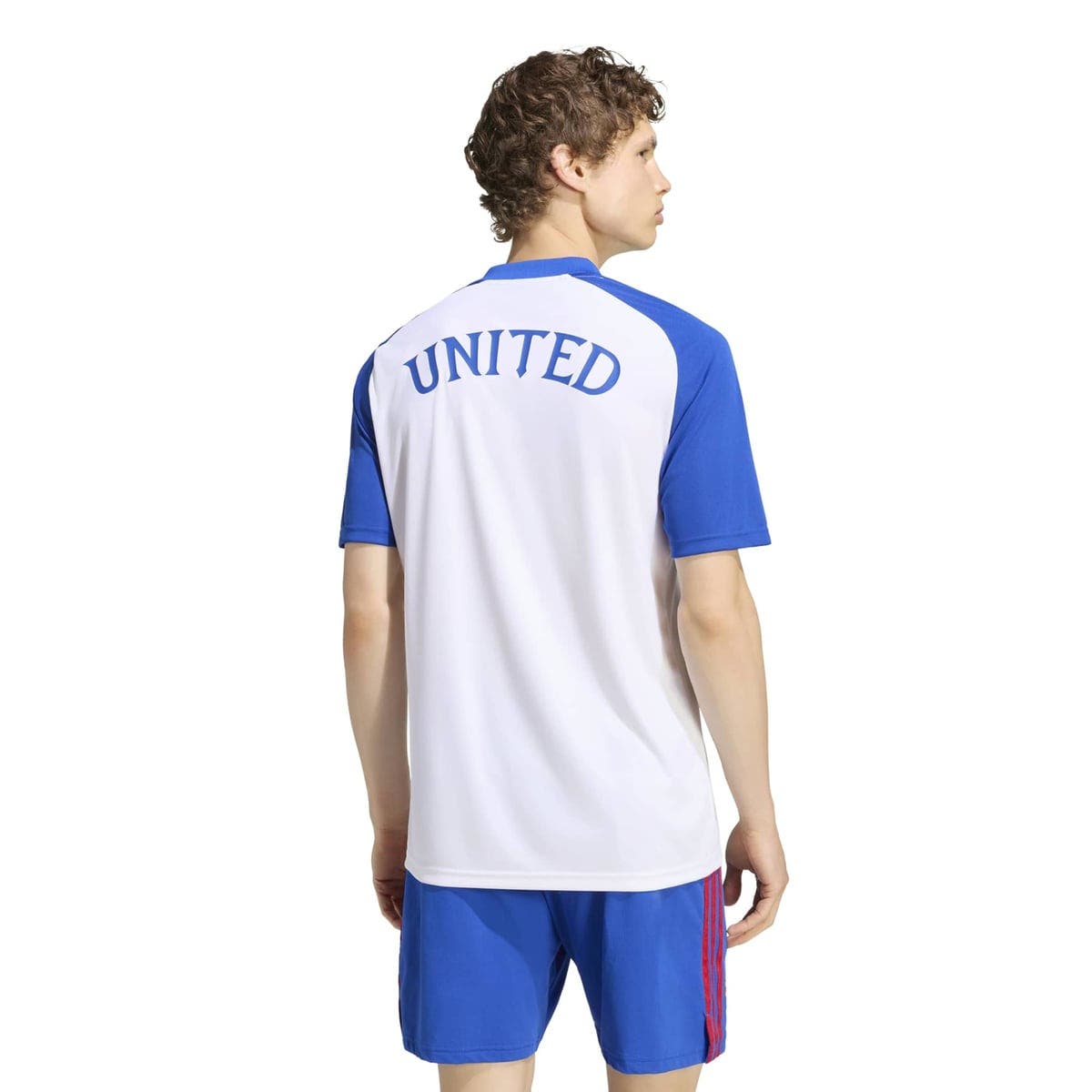 adidas Men's adidas White Manchester United 2026/27 Away Pre-Match Top ...