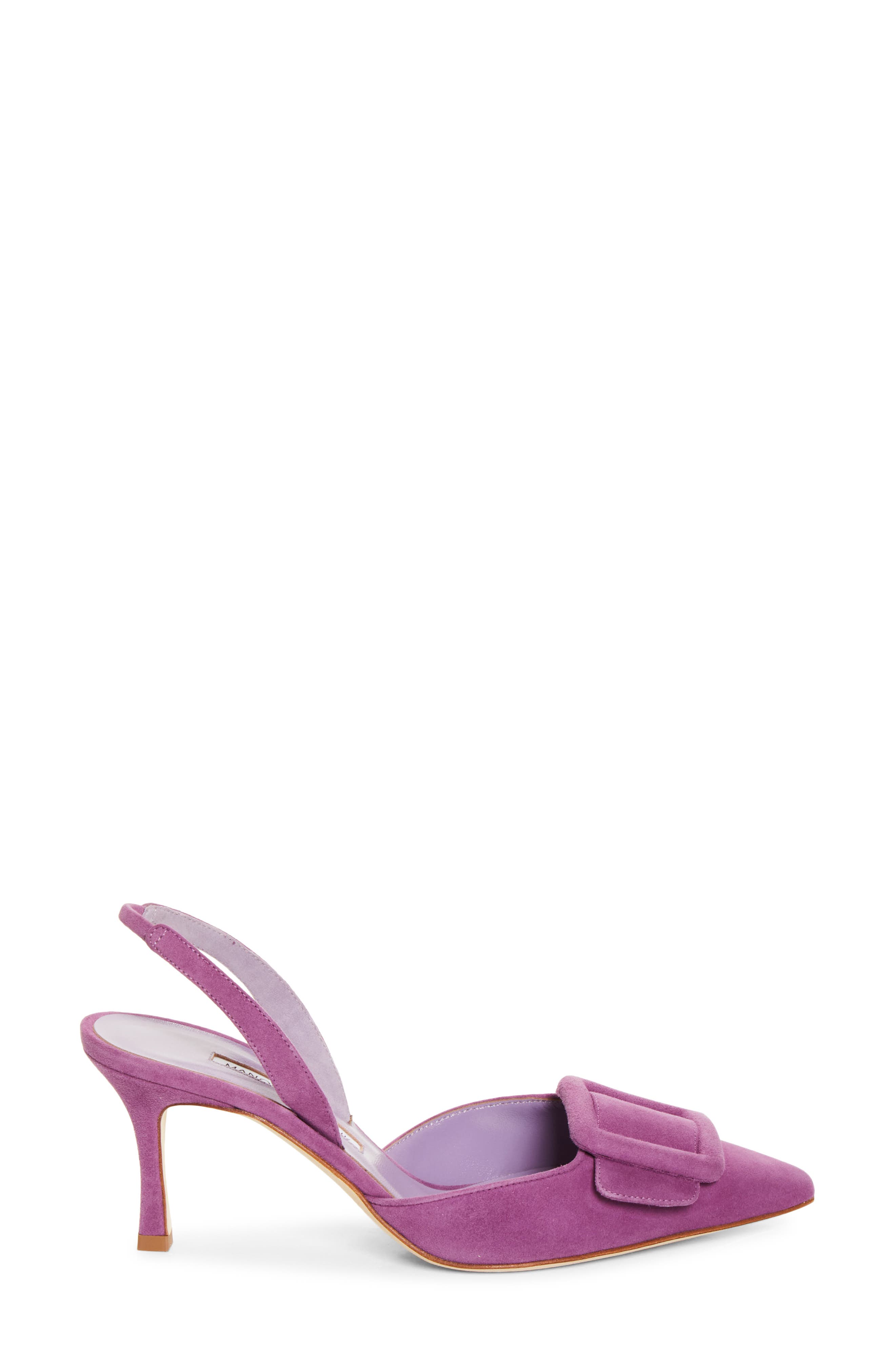Maysli Buckle Slingback Pump, Alternate, color, PURPLE
