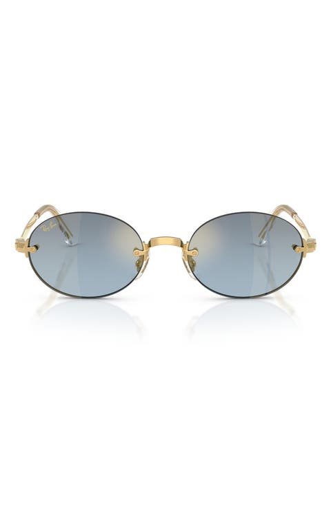 x A$AP Rocky 54mm Gradient Oval Sunglasses